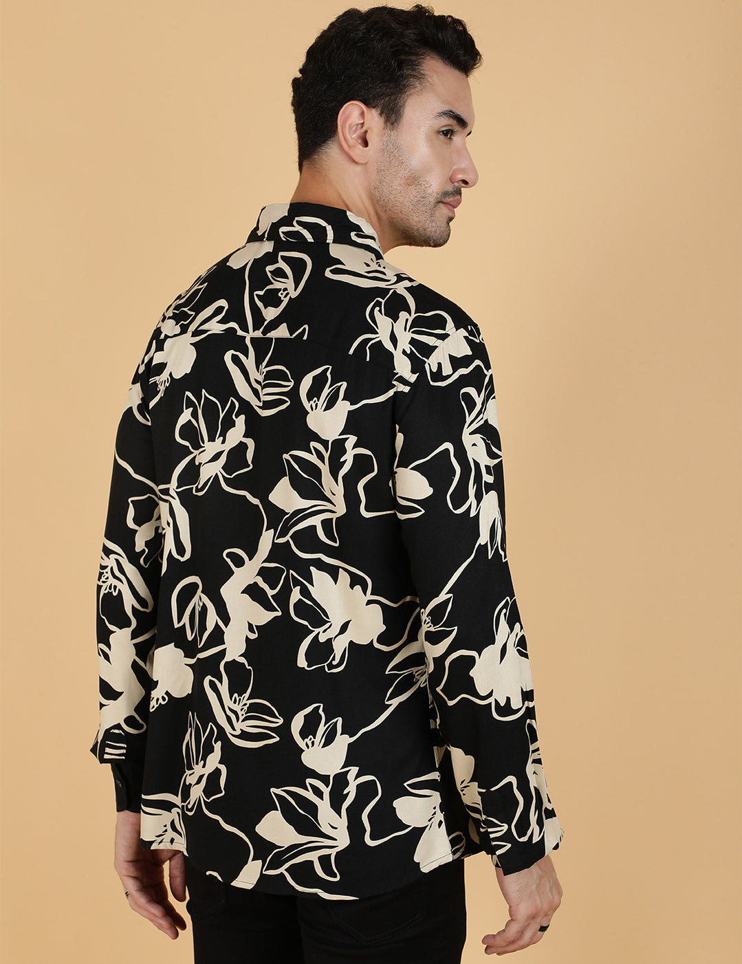 KOTTY Men Printed Casual Multicolor Shirt 