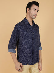 KOTTY Men Printed Casual Multicolor Shirt 