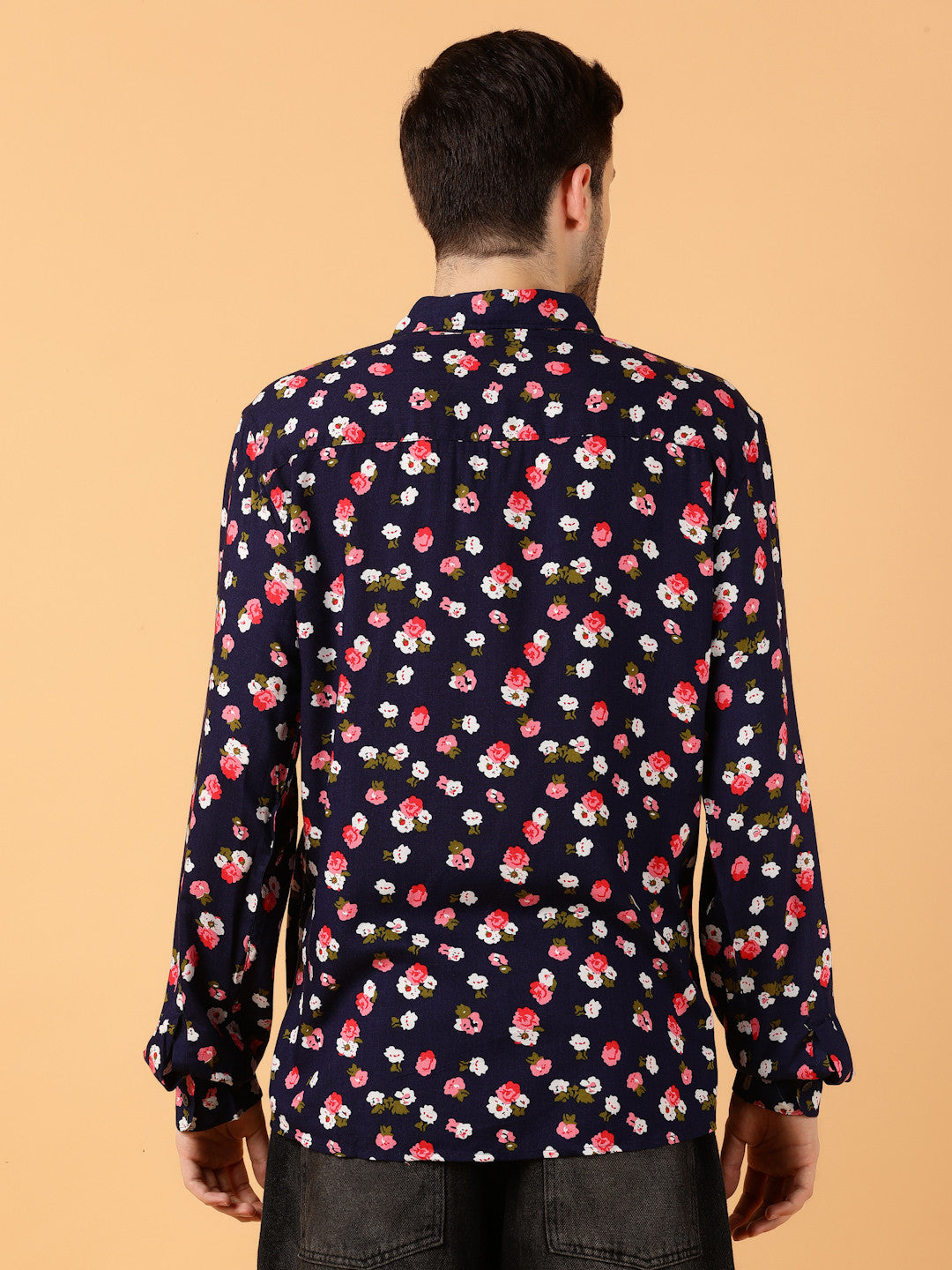KOTTY Men Printed Casual Multicolor Shirt 