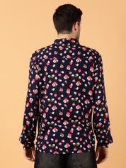 KOTTY Men Printed Casual Multicolor Shirt 