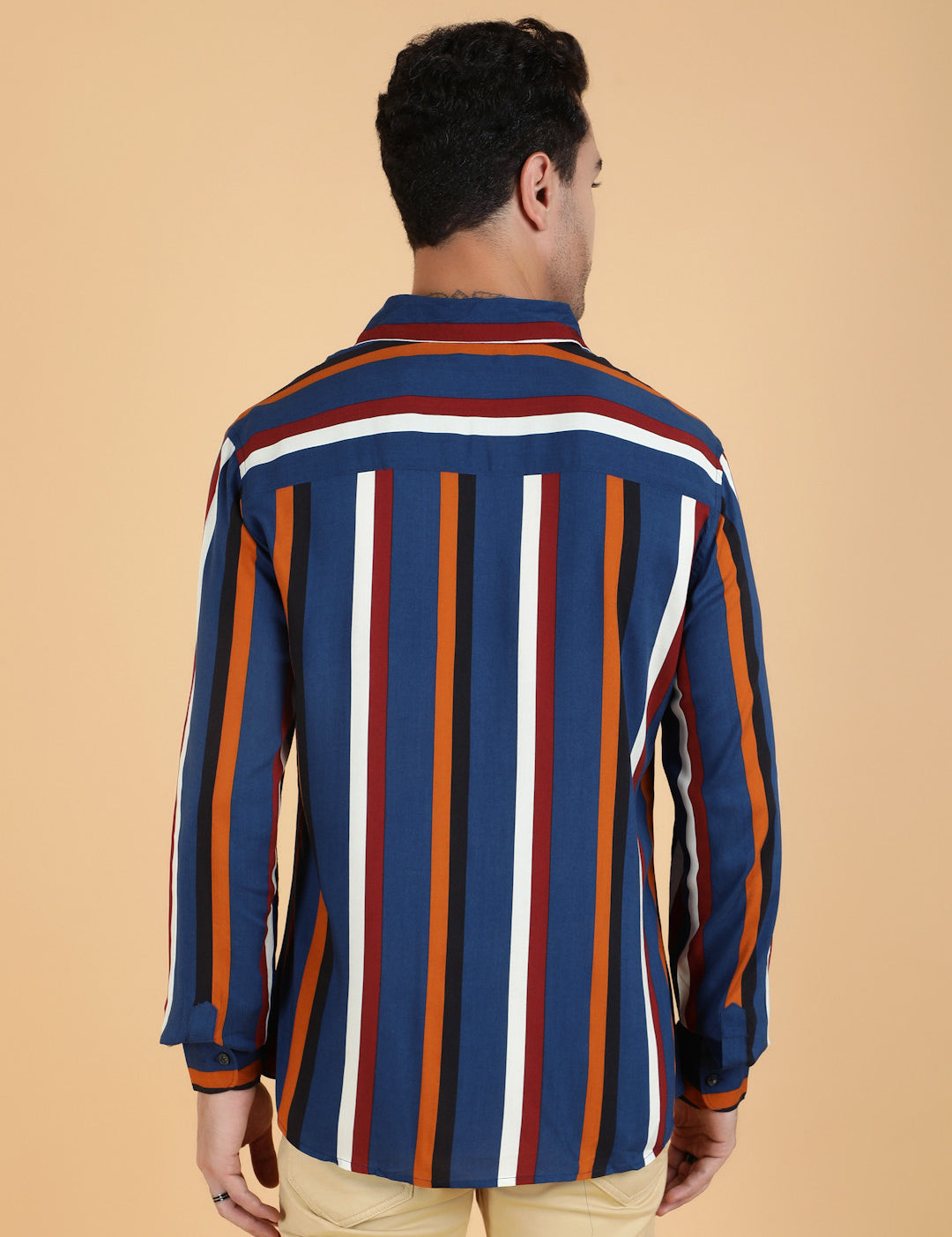 KOTTY Men Printed Casual Multicolor Shirt 