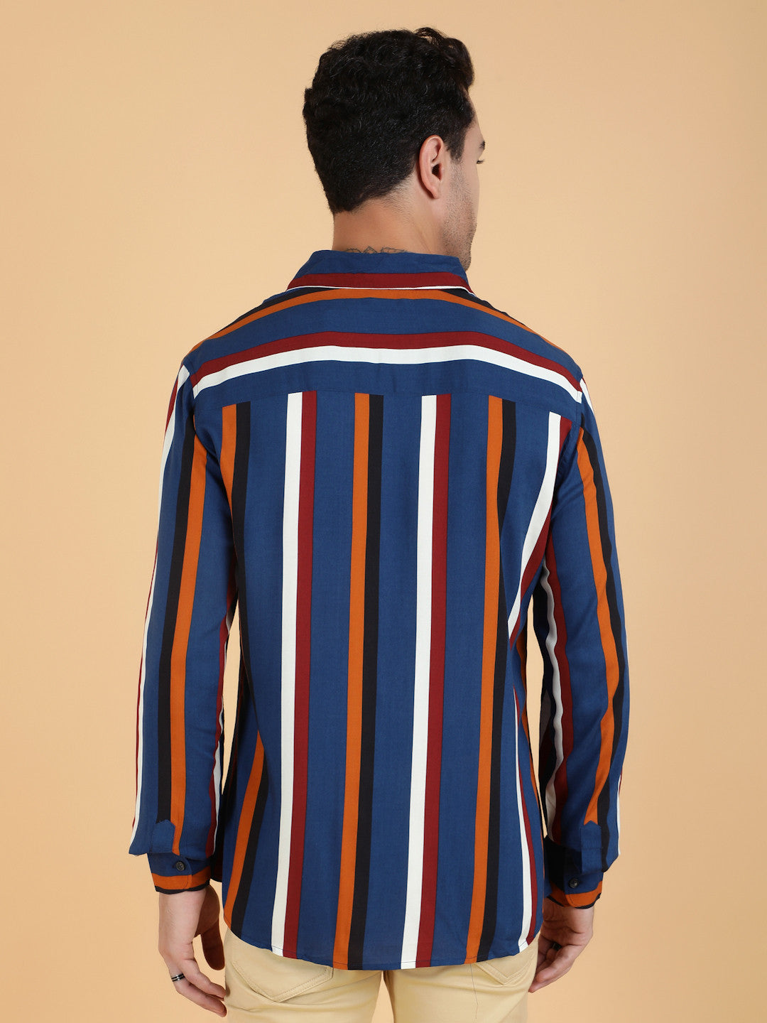 KOTTY Men Printed Casual Multicolor Shirt 