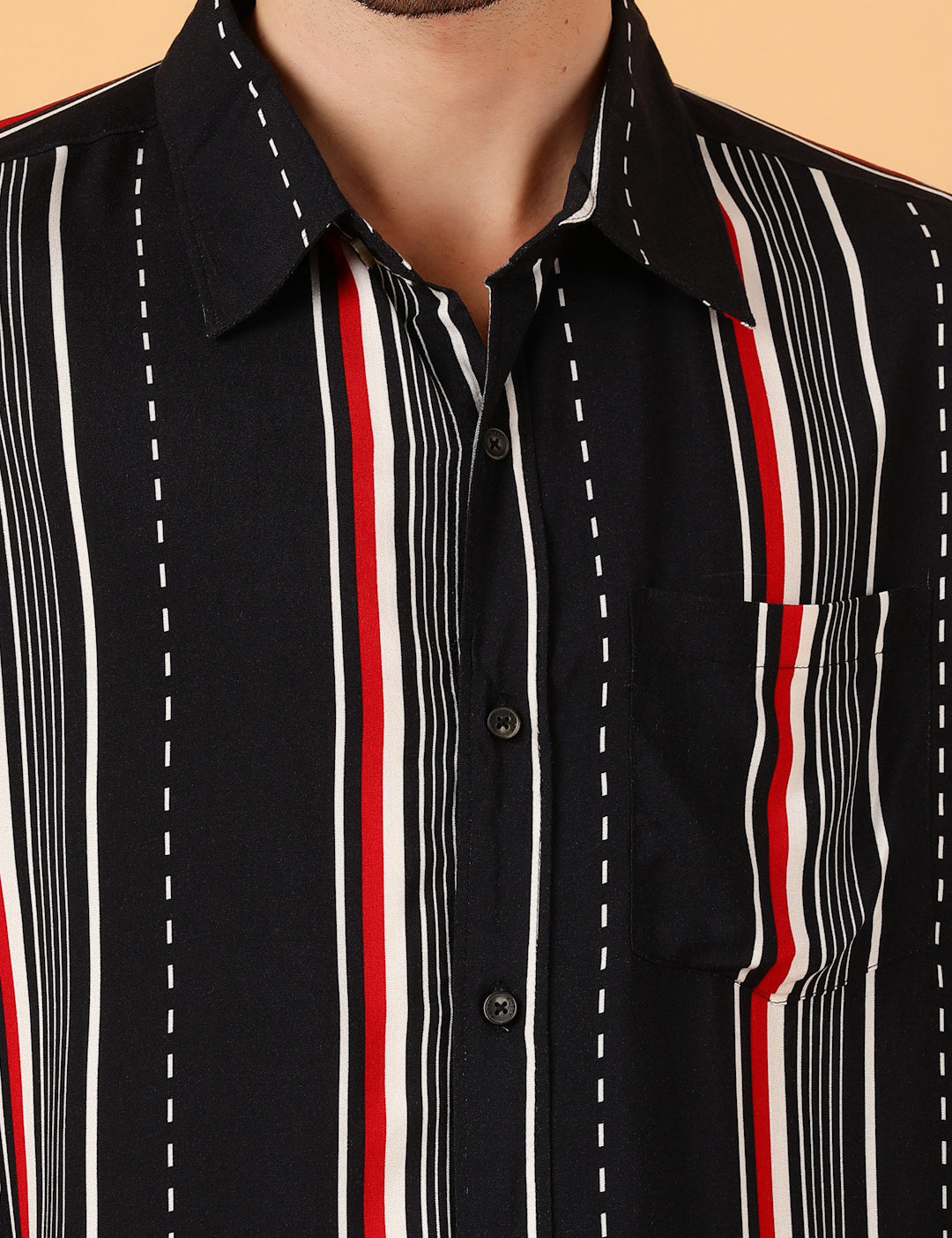 KOTTY Men Printed Casual Multicolor Shirt 