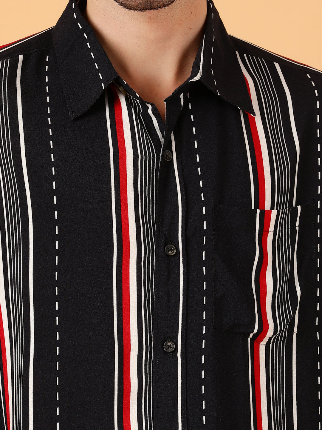 KOTTY Men Printed Casual Multicolor Shirt 