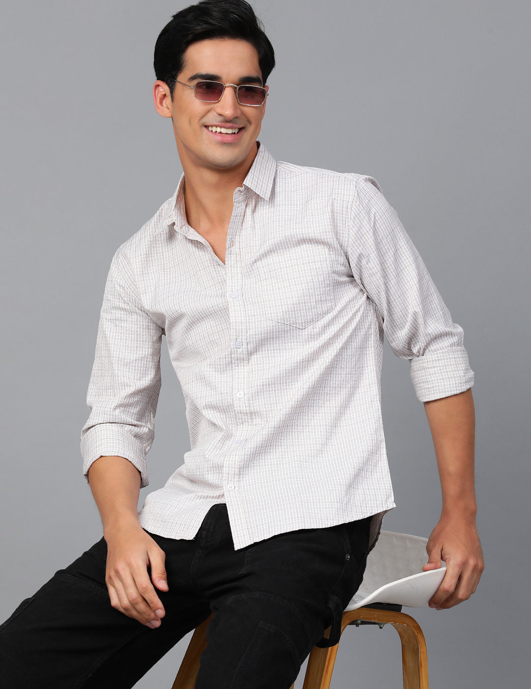 KOTTY Men Printed Casual Multicolor Shirt 