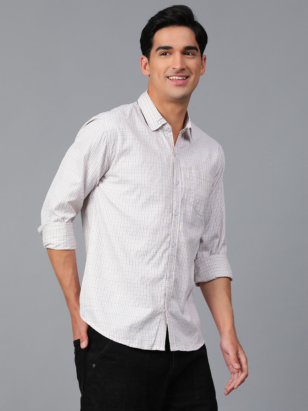 KOTTY Men Printed Casual Multicolor Shirt 