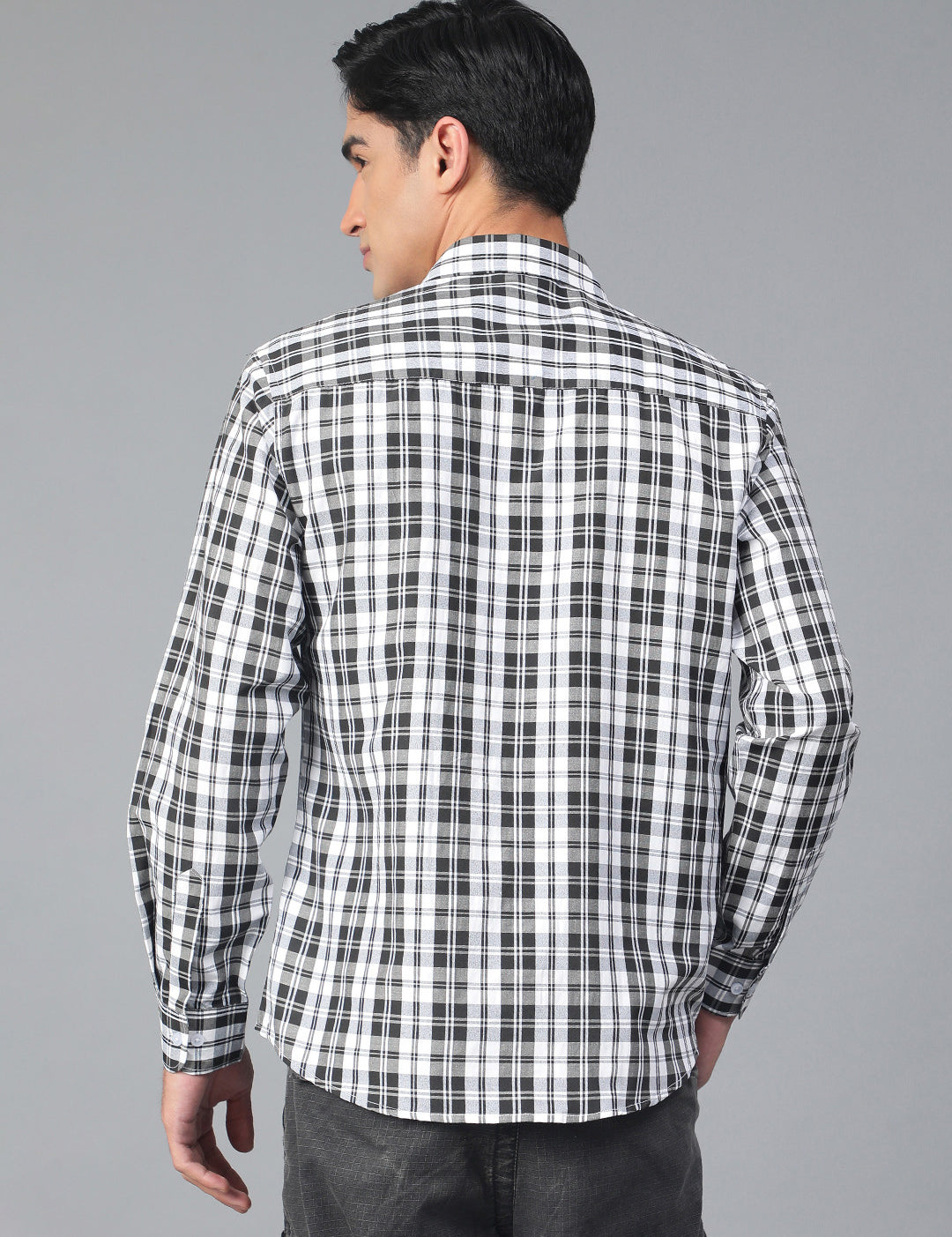 KOTTY Men Checkered Casual Multicolor Shirt 