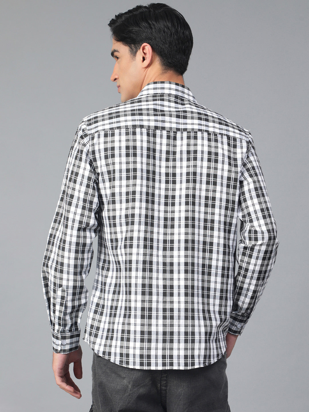 KOTTY Men Checkered Casual Multicolor Shirt 