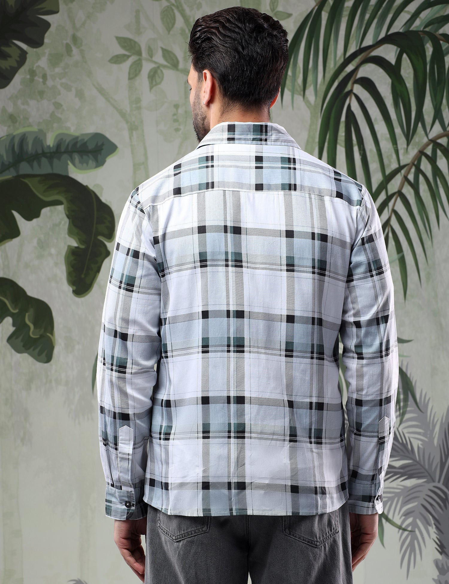 KOTTY Men Checkered Casual Multicolor Shirt 