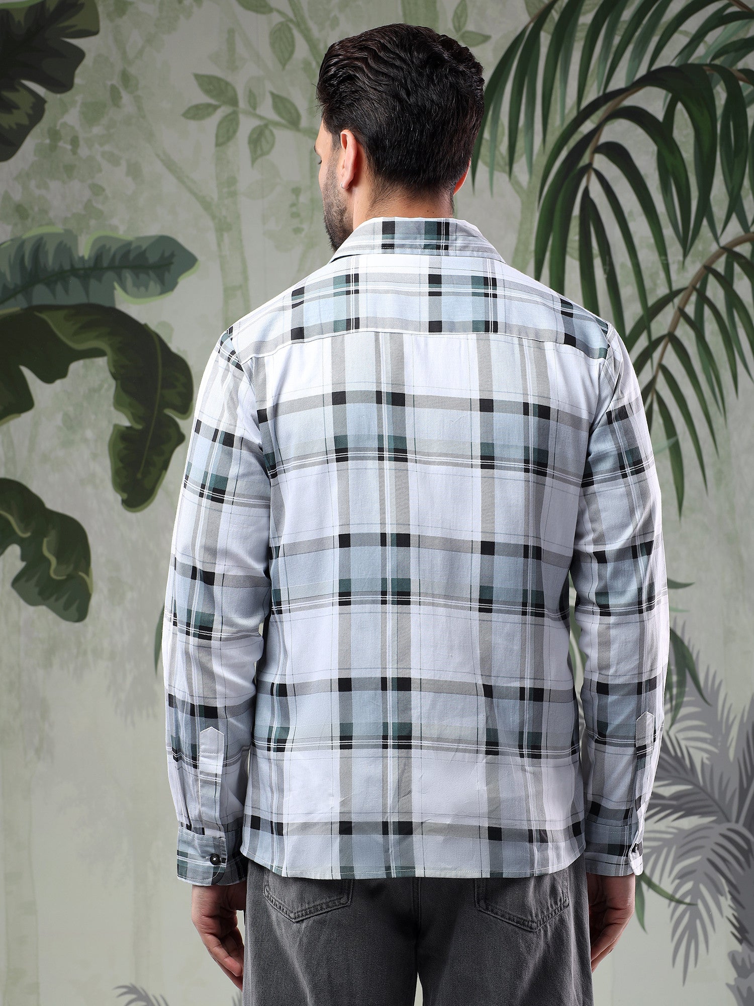 KOTTY Men Checkered Casual Multicolor Shirt 