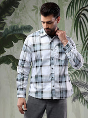 KOTTY Men Checkered Casual Multicolor Shirt 