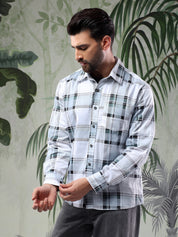 KOTTY Men Checkered Casual Multicolor Shirt 