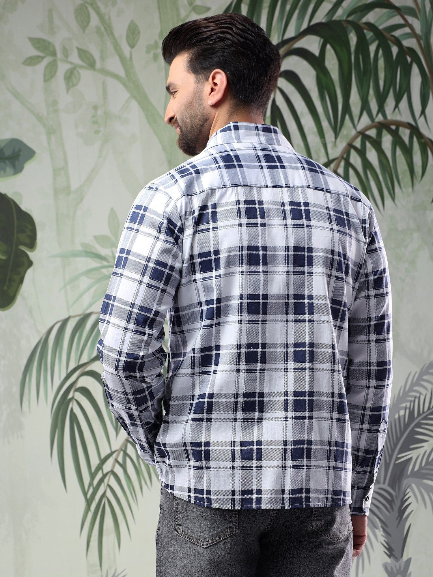 KOTTY Men Checkered Casual Multicolor Shirt 