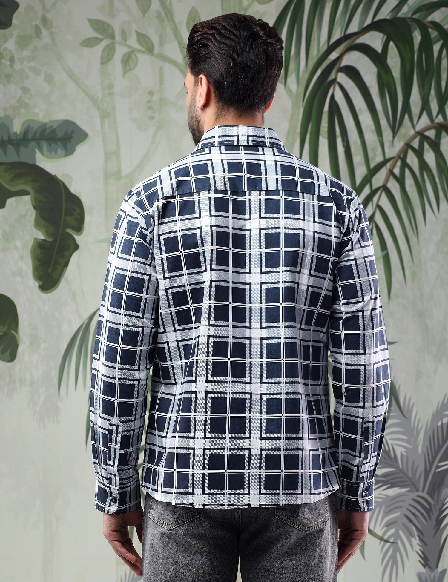 KOTTY Men Checkered Casual Multicolor Shirt 