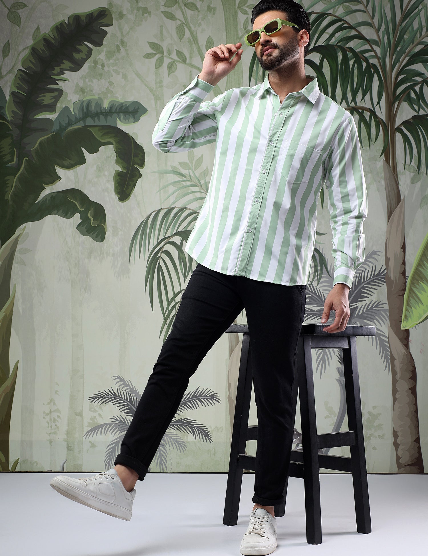 KOTTY Men Checkered Casual Multicolor Shirt 