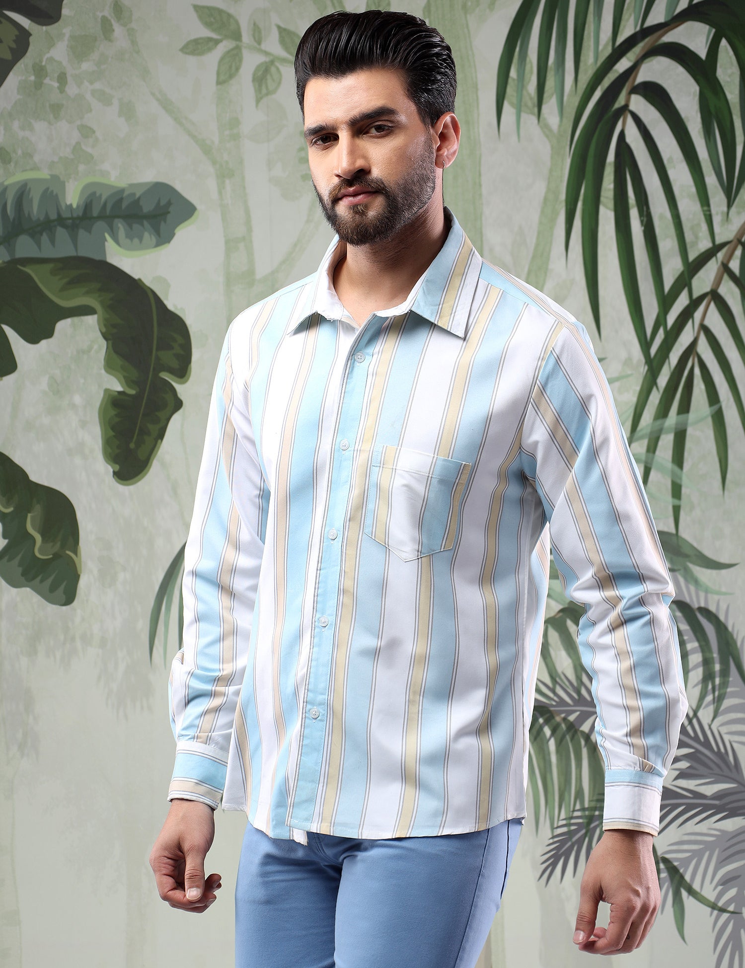 KOTTY Men Checkered Casual Multicolor Shirt 