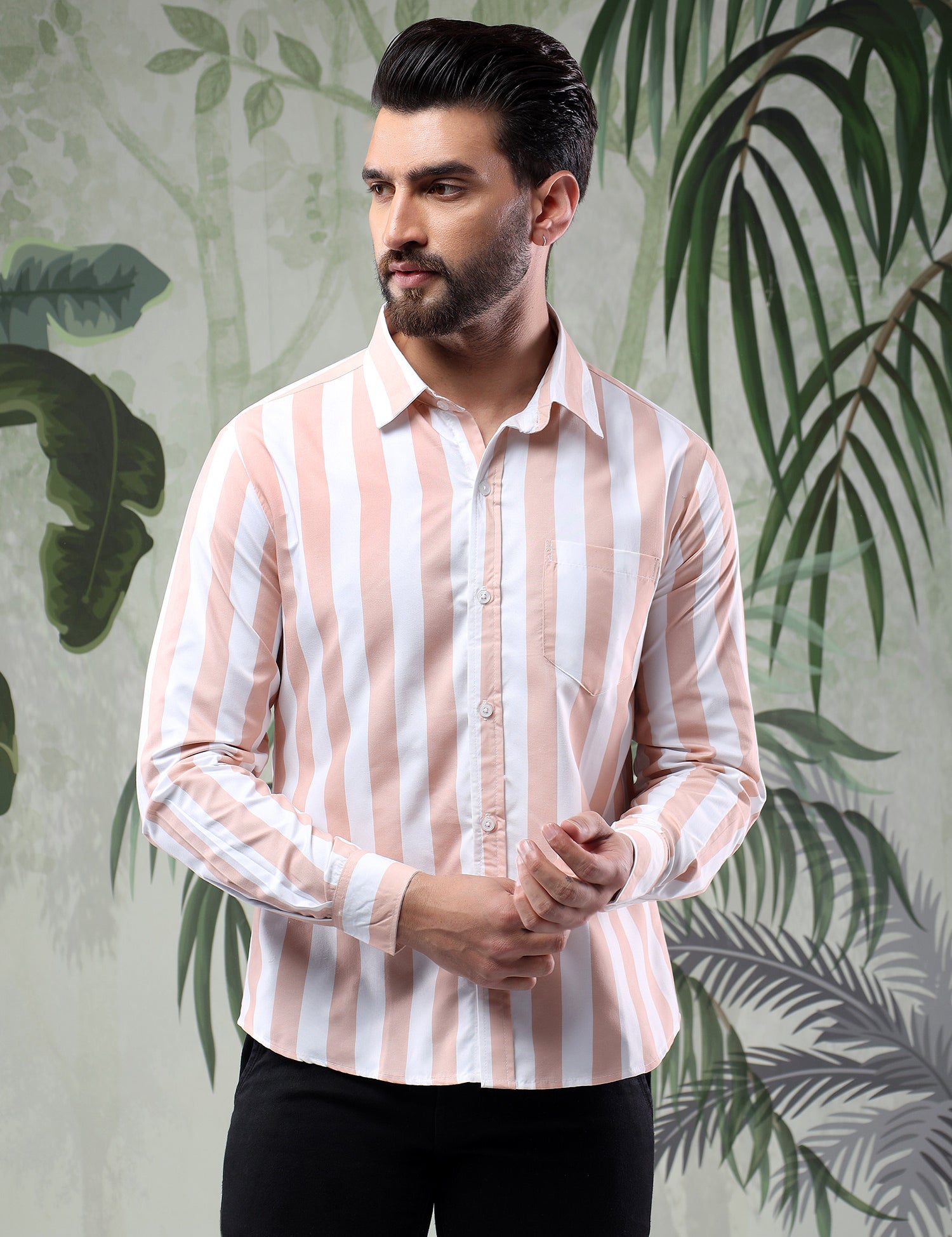 KOTTY Men Checkered Casual Multicolor Shirt 