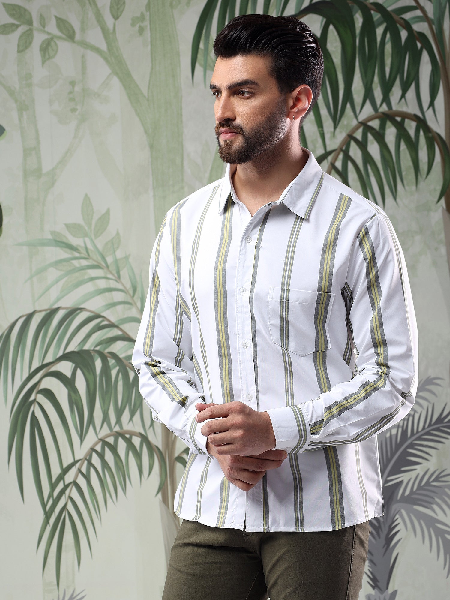 KOTTY Men Checkered Casual Multicolor Shirt 