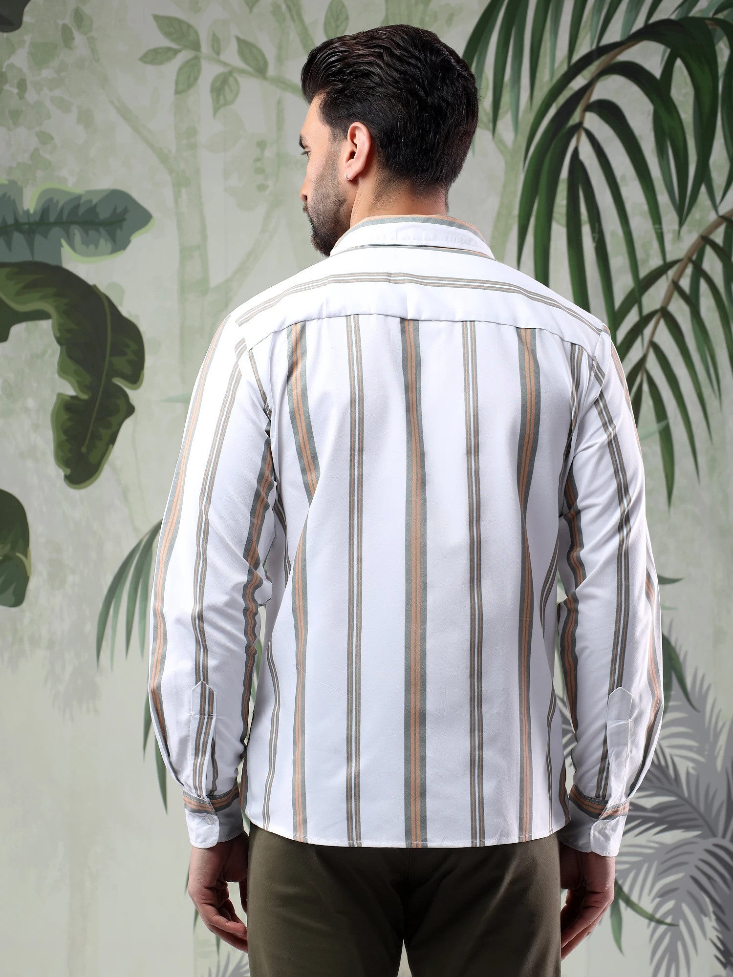 KOTTY Men Printed Casual Multicolor Shirt 