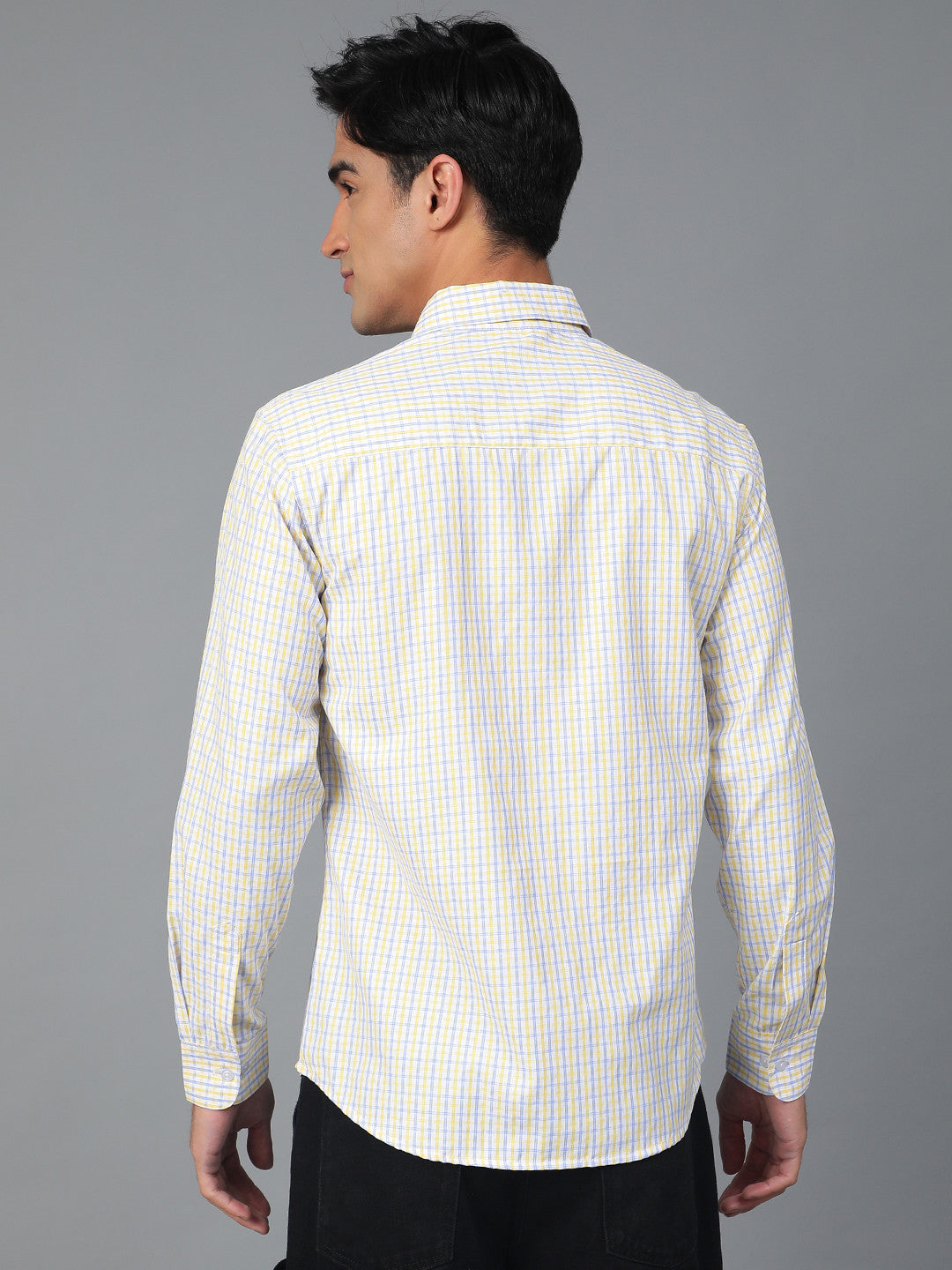 KOTTY Men Checkered Casual Multicolor Shirt 