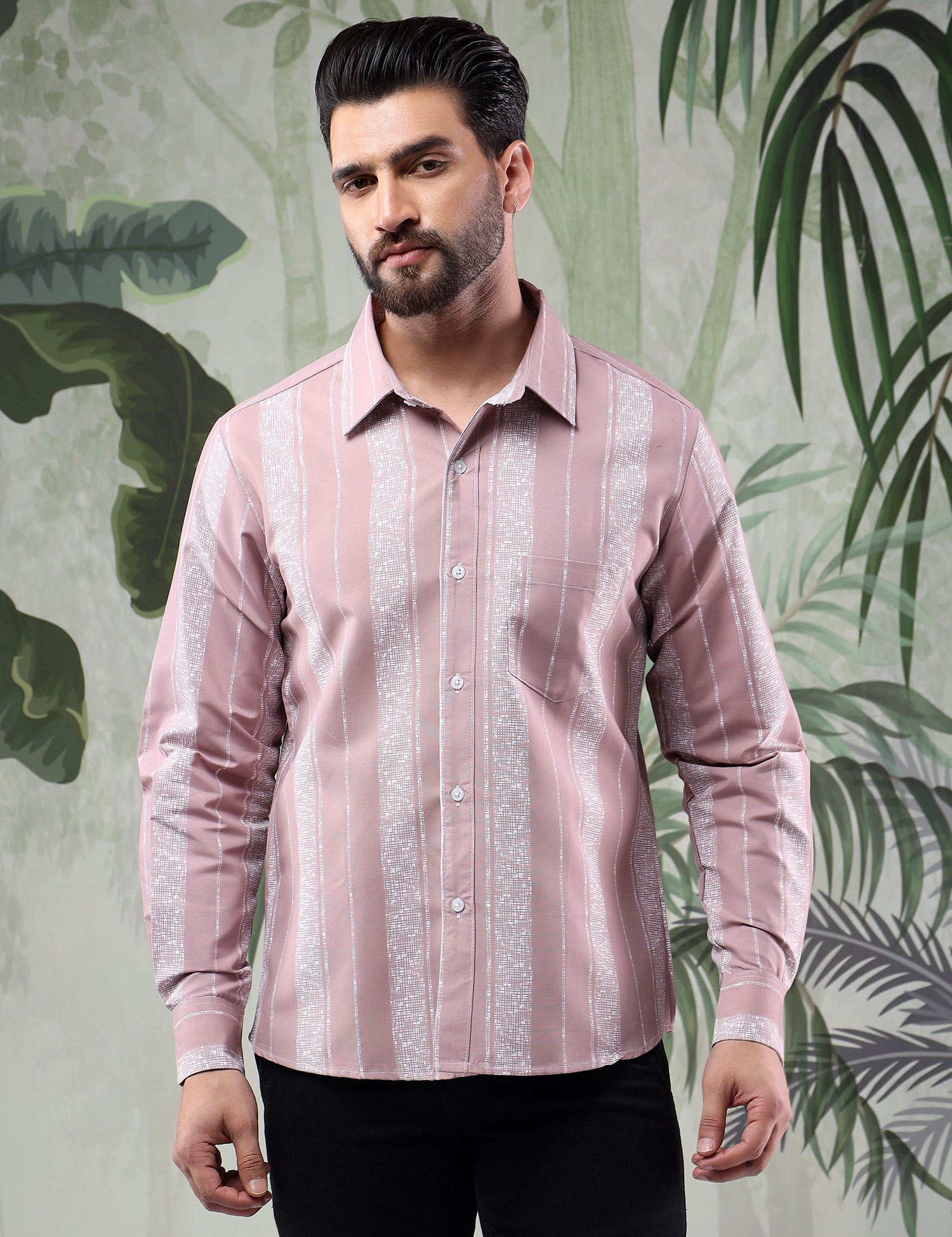 KOTTY Men Printed Casual Multicolor Shirt 