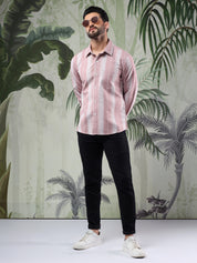 KOTTY Men Printed Casual Multicolor Shirt 