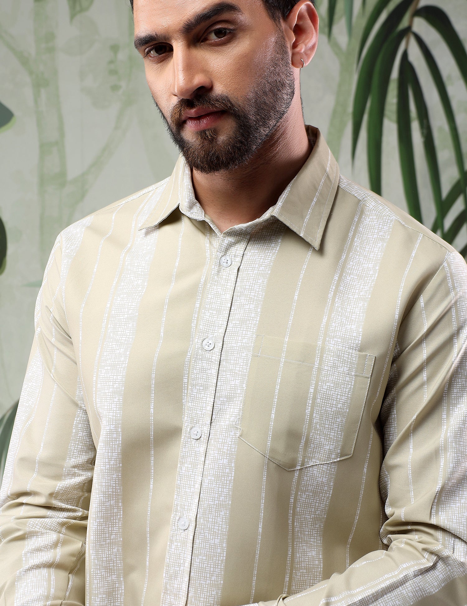 KOTTY Men Printed Casual Multicolor Shirt 