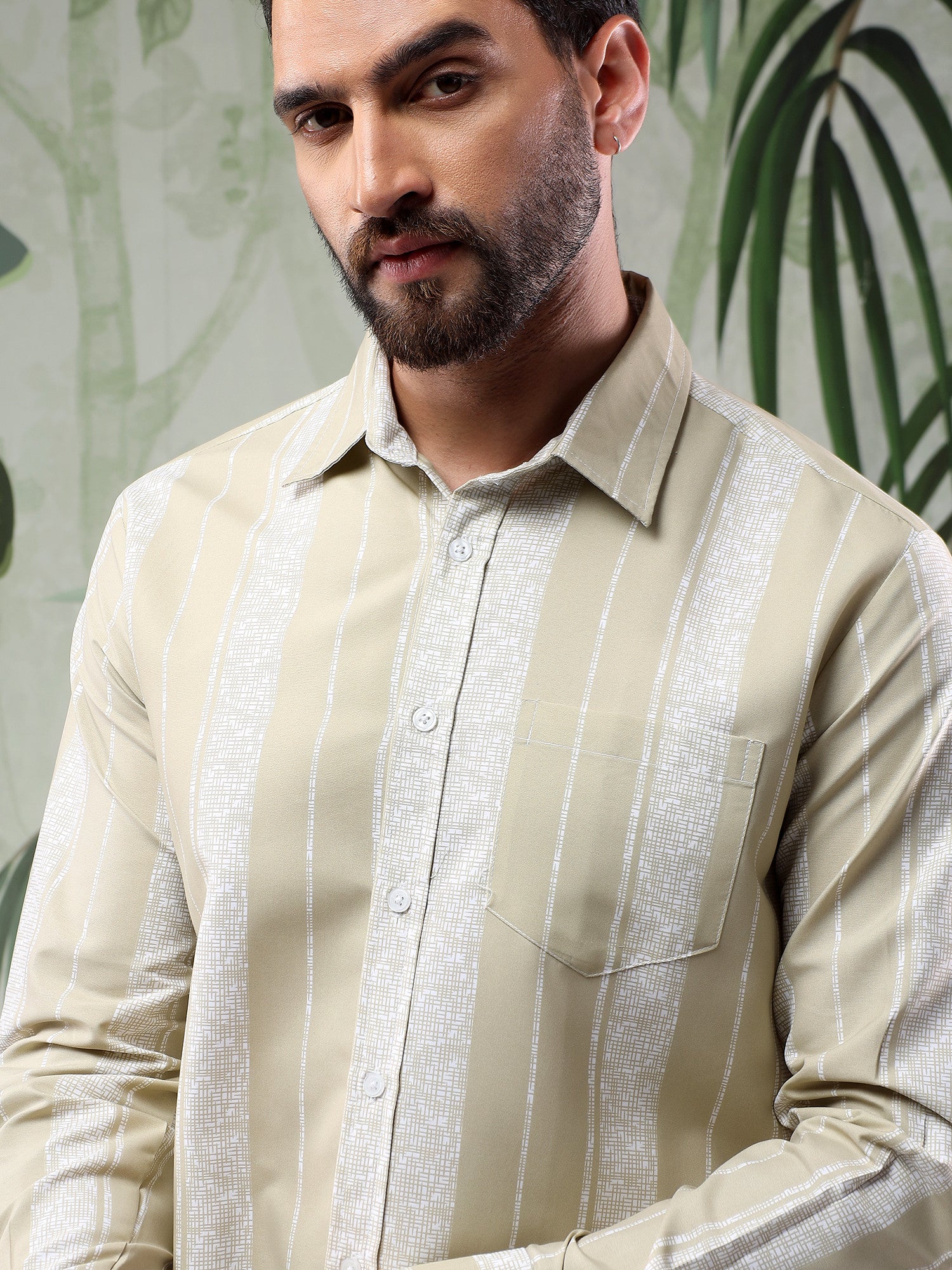 KOTTY Men Printed Casual Multicolor Shirt 