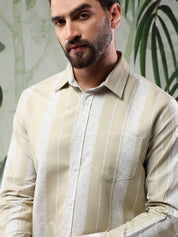 KOTTY Men Printed Casual Multicolor Shirt 