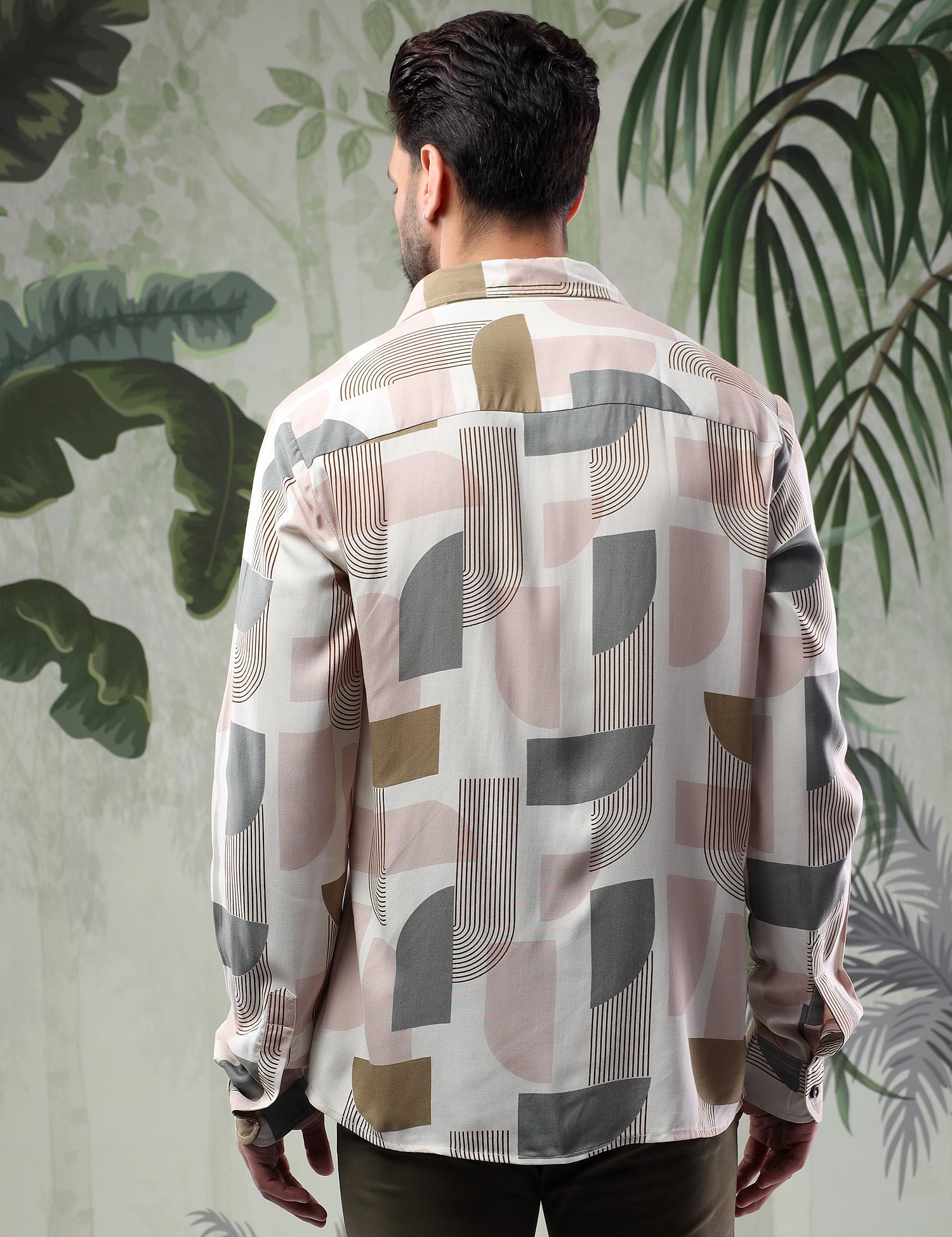 KOTTY Men Printed Casual Multicolor Shirt 