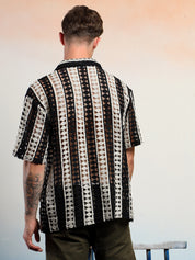 KOTTY Men Striped Casual Multicolor Shirt 
