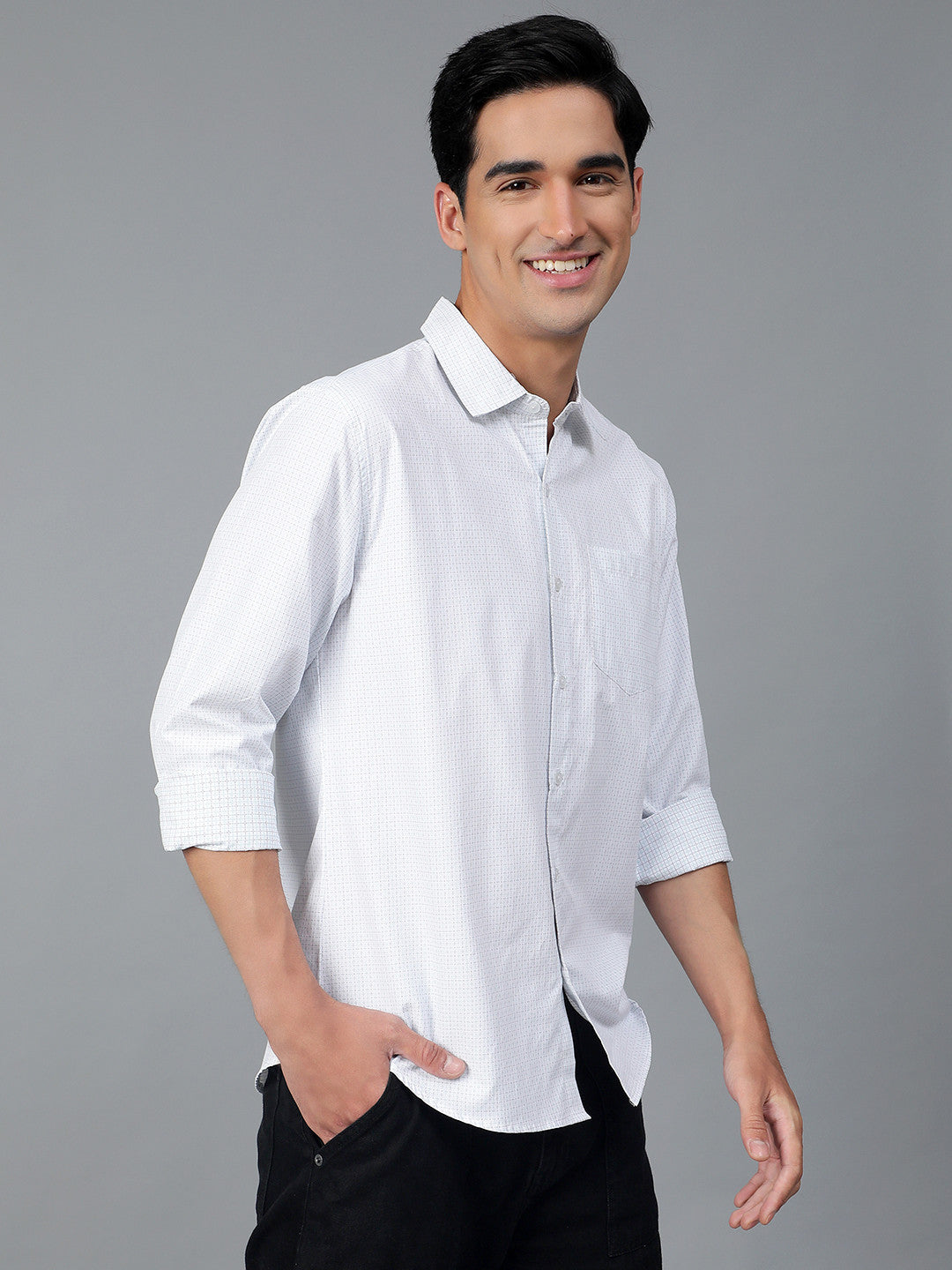 KOTTY Men Checkered Casual Multicolor Shirt 