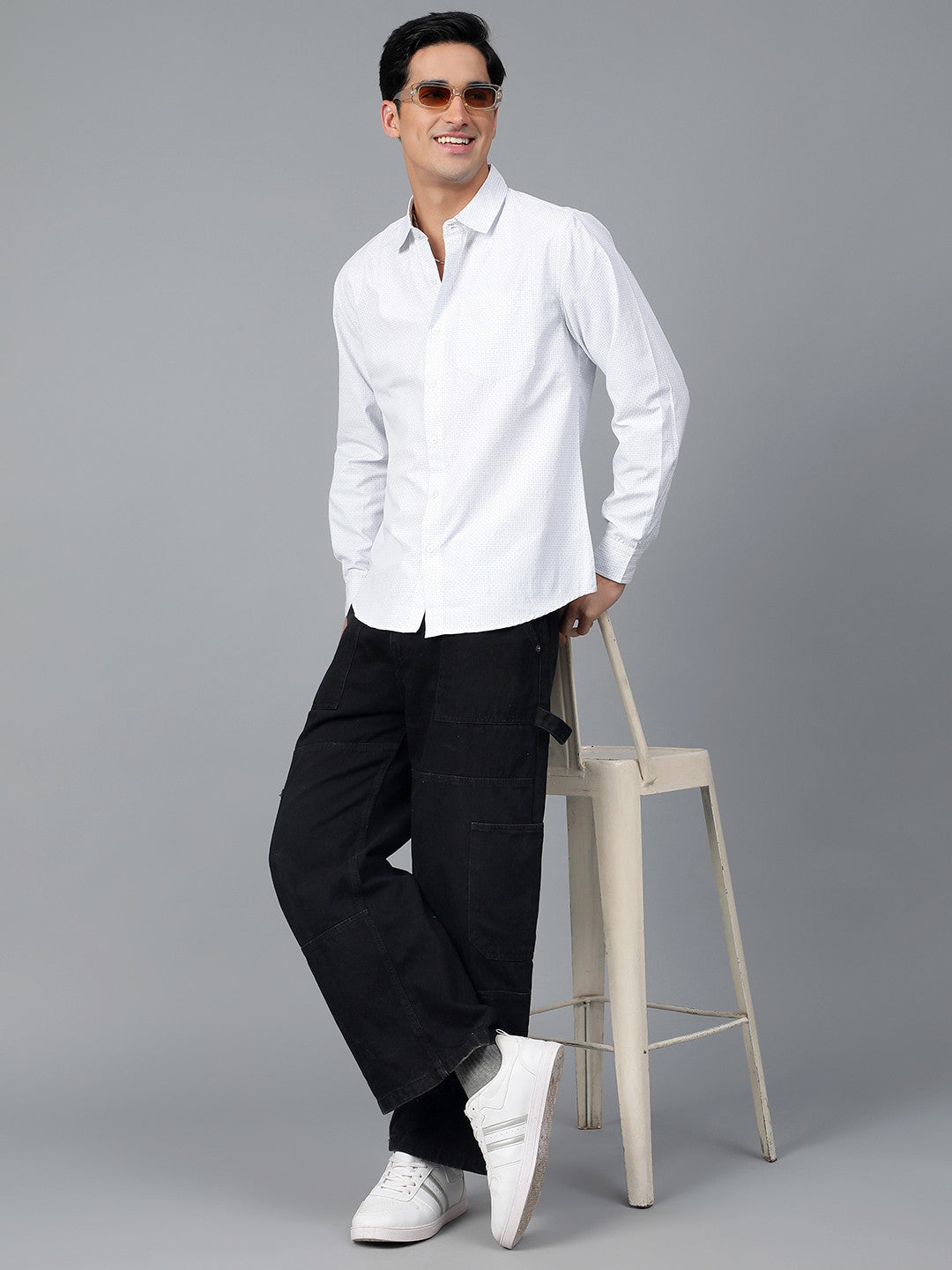 KOTTY Men Checkered Casual Multicolor Shirt 