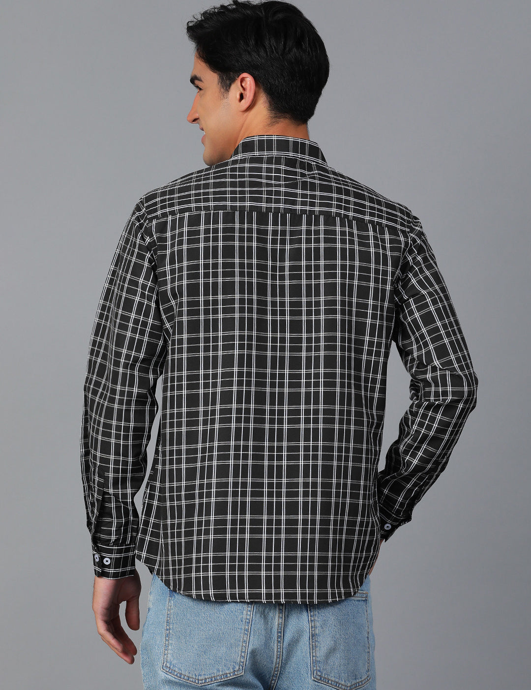 KOTTY Men Checkered Casual Multicolor Shirt 