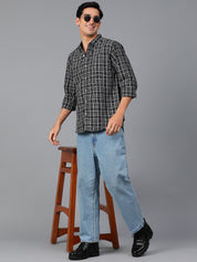 KOTTY Men Checkered Casual Multicolor Shirt 