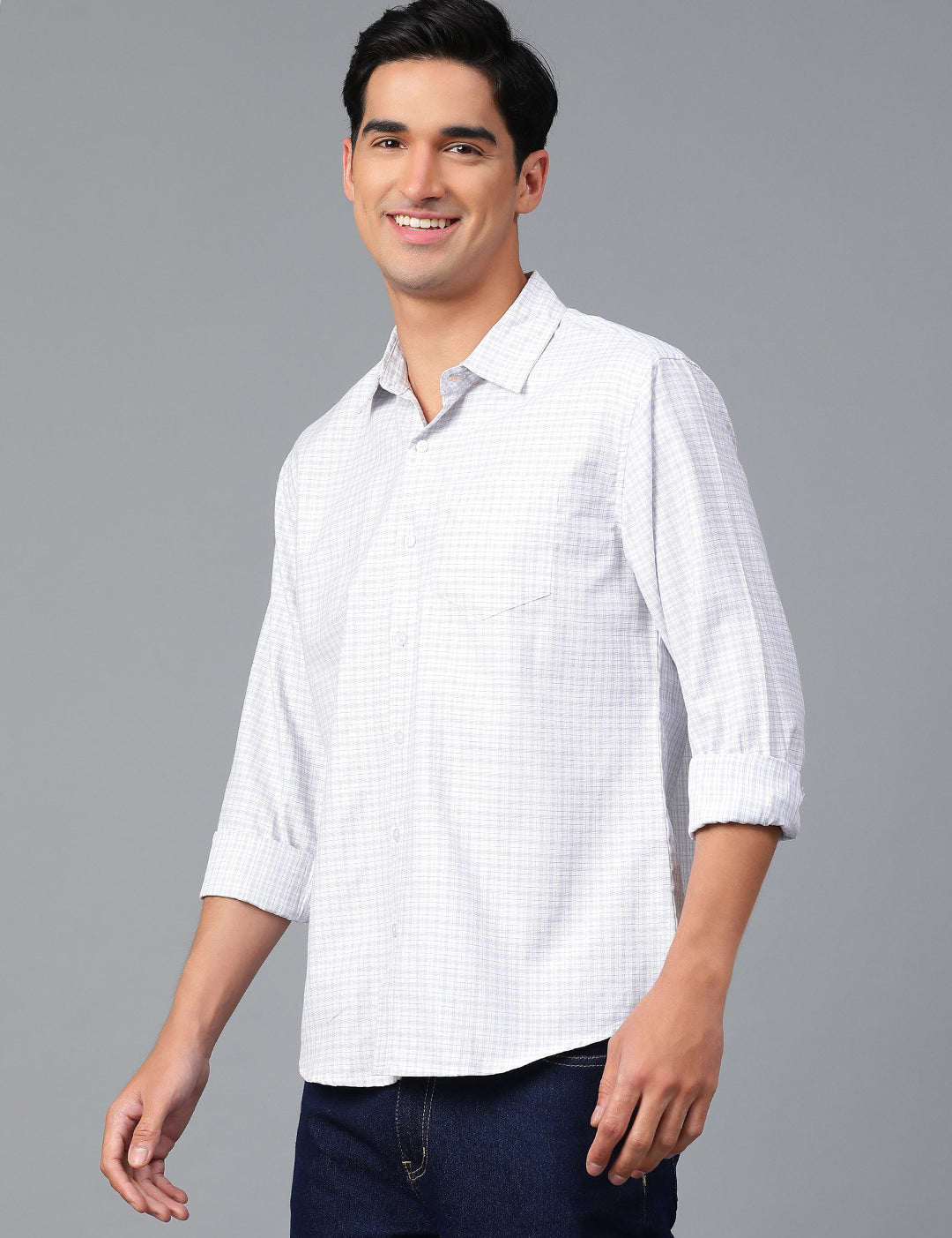 KOTTY Men Checkered Casual Multicolor Shirt 