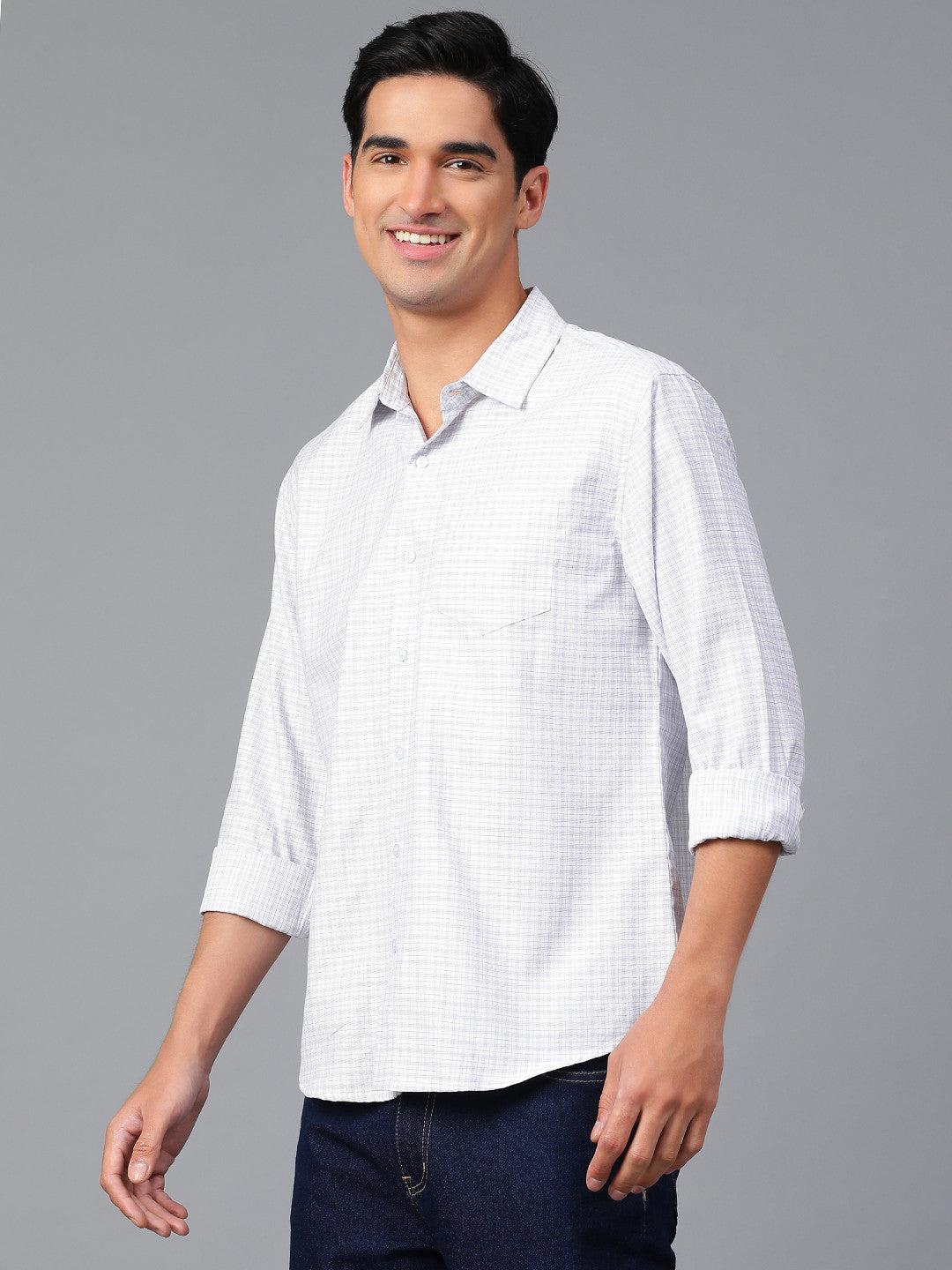 KOTTY Men Checkered Casual Multicolor Shirt 