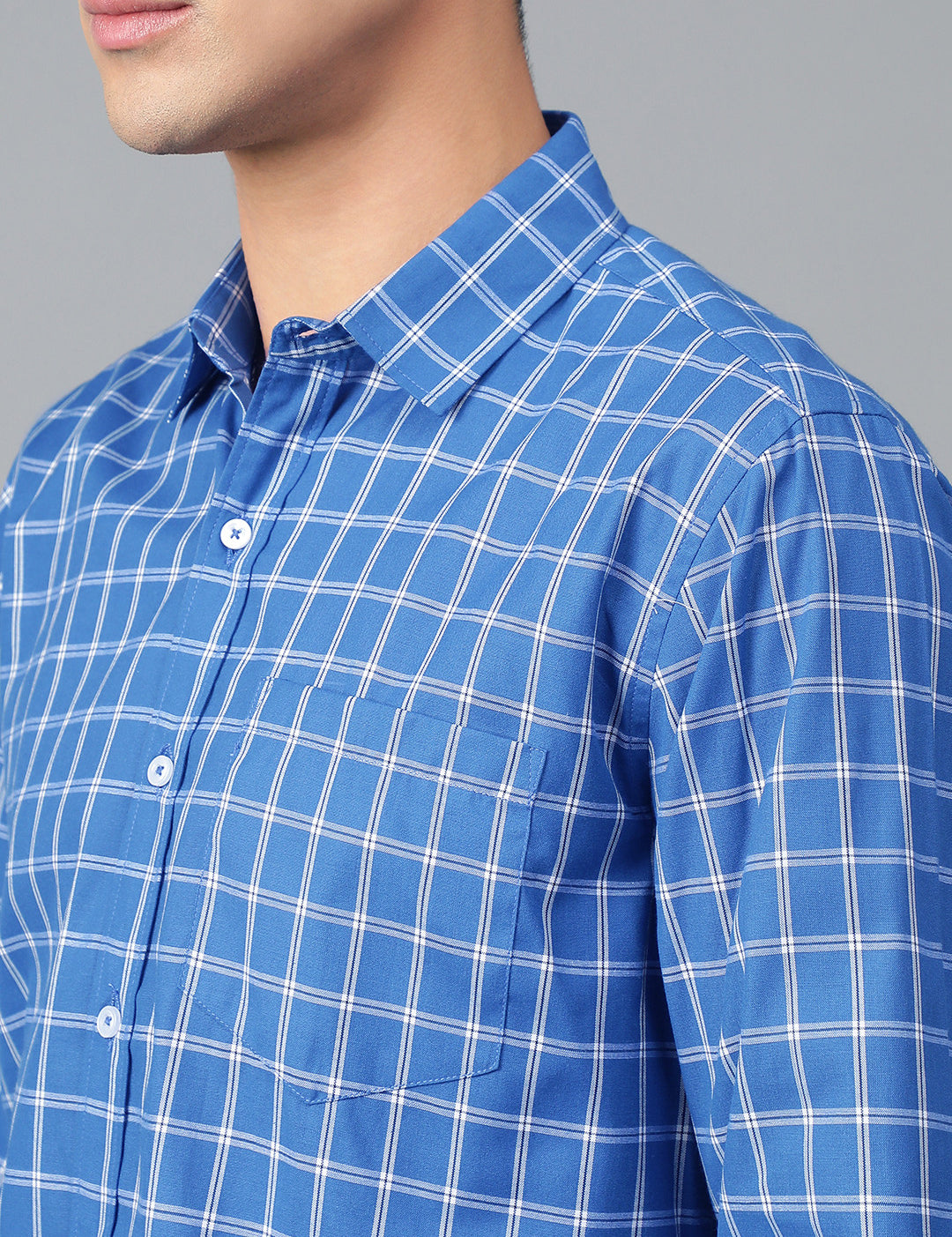 KOTTY Men Checkered Casual Multicolor Shirt 