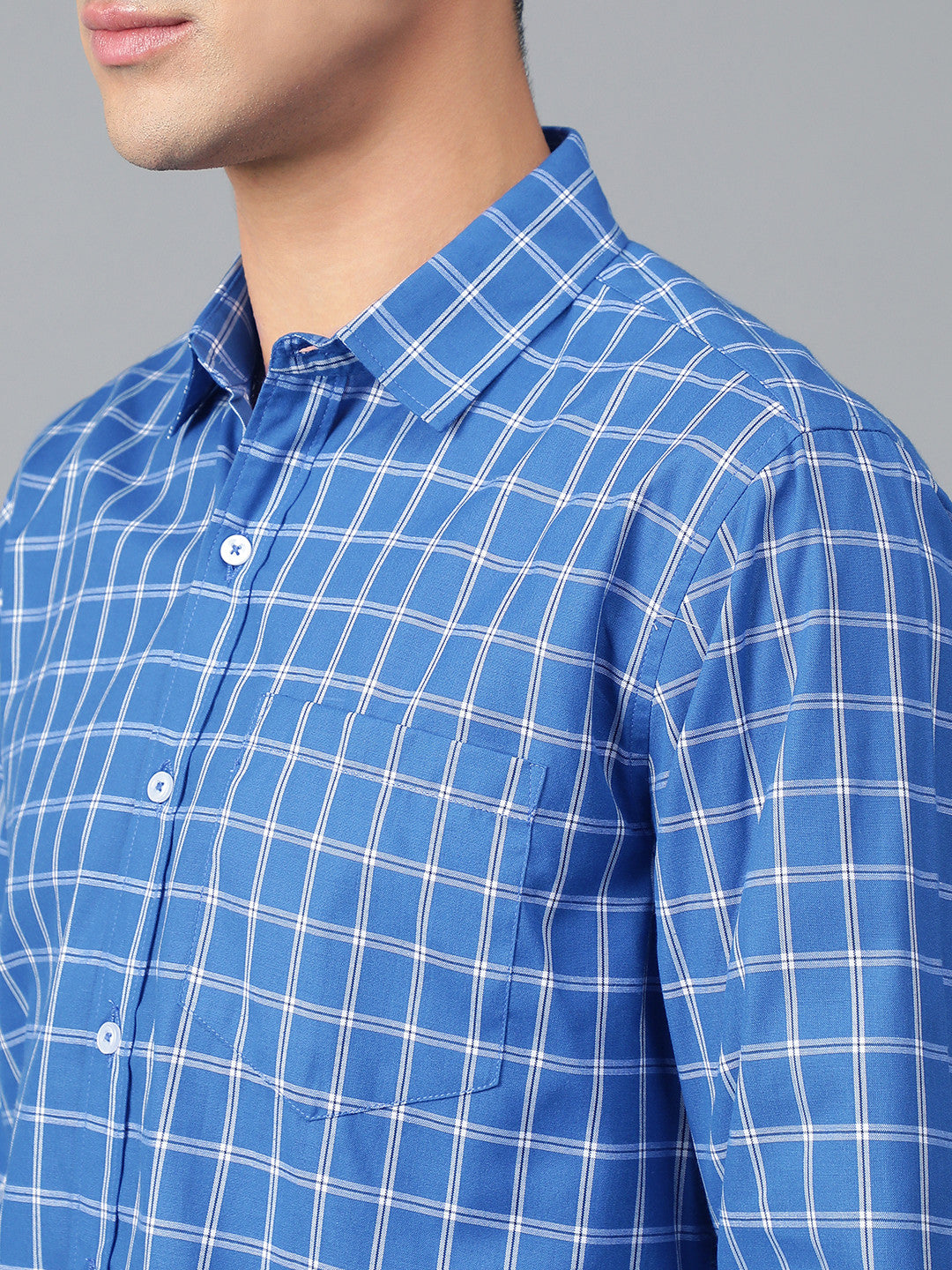 KOTTY Men Checkered Casual Multicolor Shirt 