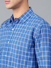 KOTTY Men Checkered Casual Multicolor Shirt 