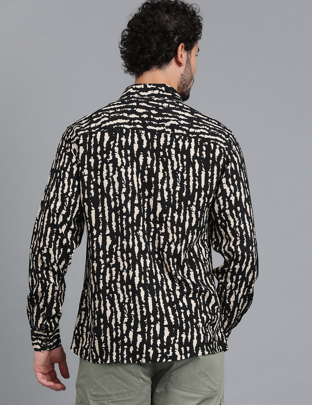 KOTTY Men Printed Casual Multicolor Shirt 