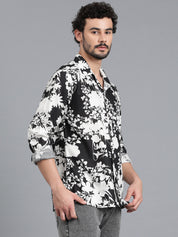 KOTTY Men Printed Casual Multicolor Shirt 