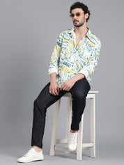 KOTTY Men Printed Casual Multicolor Shirt 
