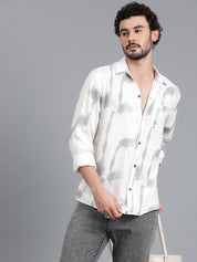 KOTTY Men Printed Casual Multicolor Shirt 