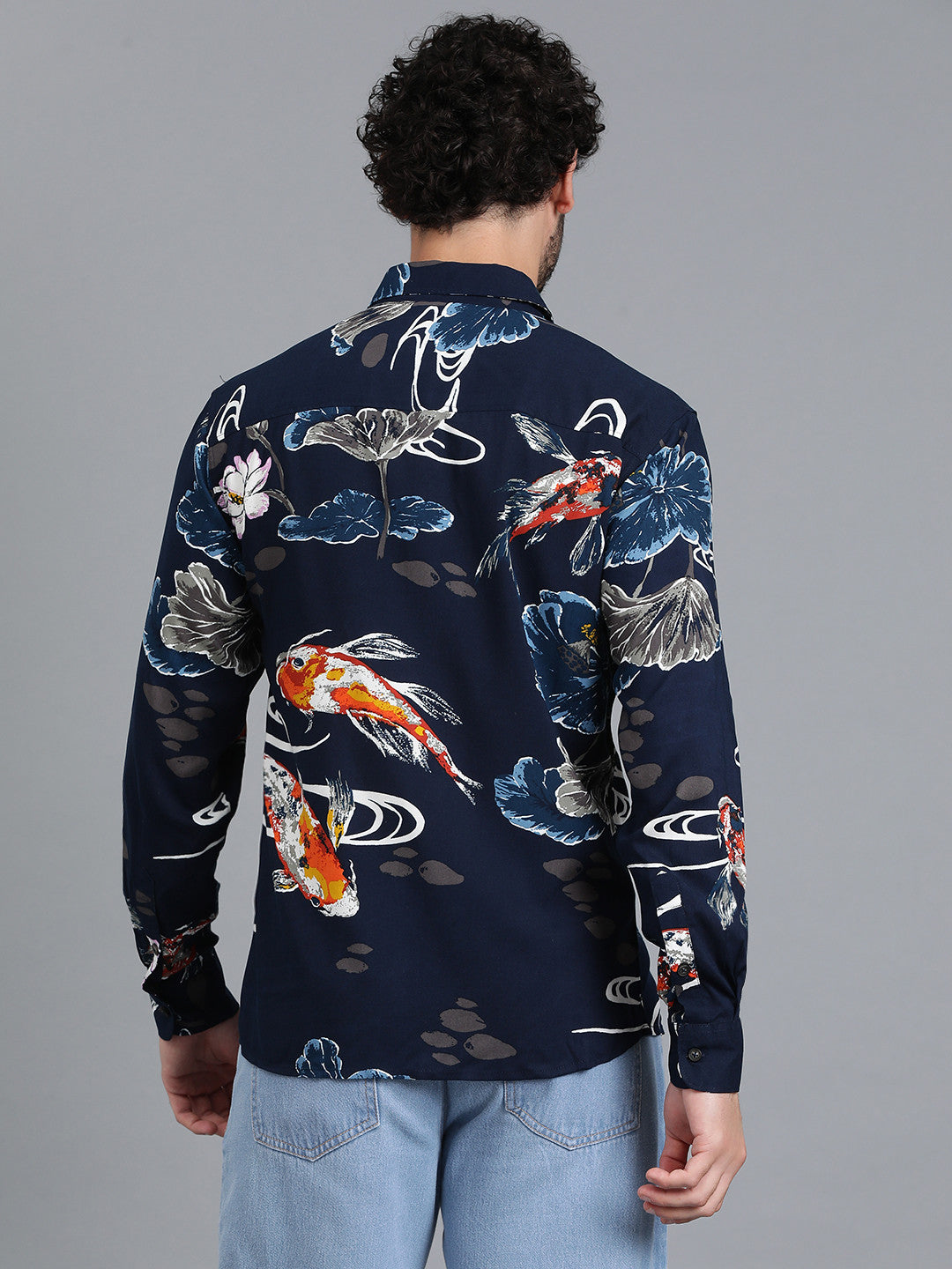 KOTTY Men Printed Casual Multicolor Shirt 