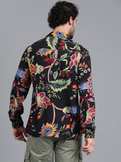KOTTY Men Printed Casual Multicolor Shirt 