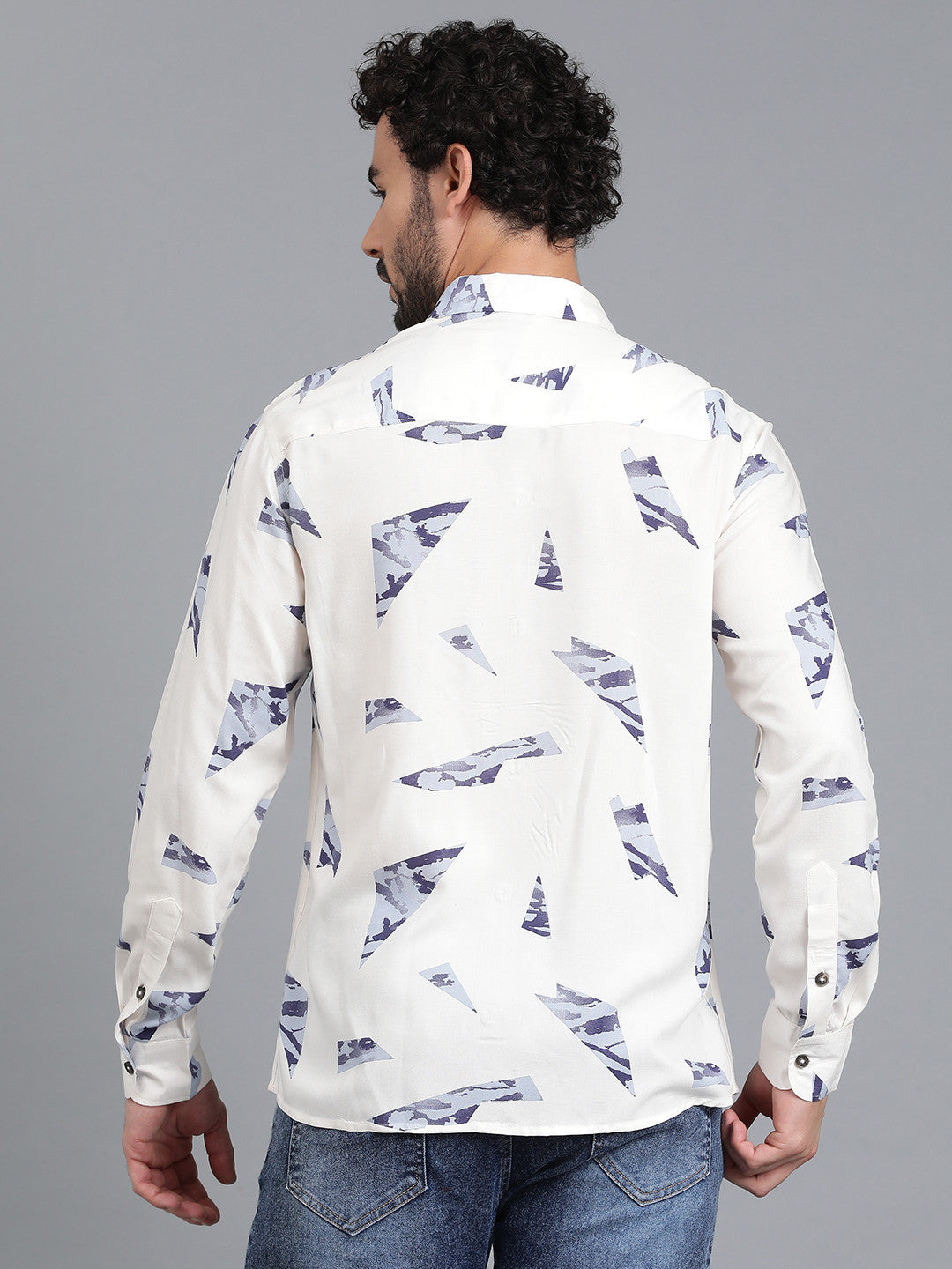 KOTTY Men Printed Casual Multicolor Shirt 