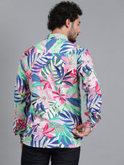 KOTTY Men Printed Casual Multicolor Shirt 
