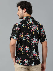 KOTTY Men Printed Casual Multicolor Shirt 