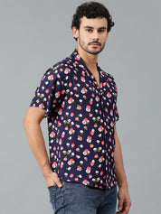 KOTTY Men Printed Casual Multicolor Shirt 